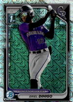 2024 Bowman Chrome Mega Box Prospects (Mojo Refractor) #BCP-200 Eriel Dihigo
