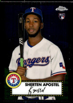 2021 Topps Chrome Platinum Anniversary #95 Sherten Apostel