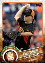 2015 Topps First Pitch Series 2 #FP-22 Lars Ulrich