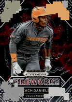 2020 Panini Prizm Draft Picks Fireworks #PDP180 Zach Daniels