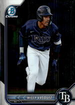 2022 Bowman Chrome Draft #BDC-40 Willy Vasquez