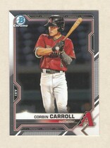2021 Bowman Chrome Prospects #BCP-142 Corbin Carroll