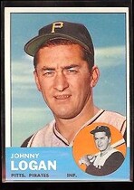 1963 Topps Base Set #259 Johnny Logan