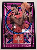 2012 Panini Innovation Stained Glass Purple #36 Demar Derozan