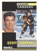 1991 Pinnacle French Factor #263 Geoff Courtnall