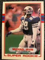 1989 Topps Base Set #383 Michael Irvin SR