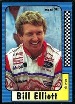 1991 Maxx Base Set #9 Bill Elliott