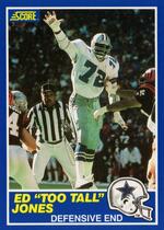 1989 Score Base Set #5 Ed Too Tall Jones