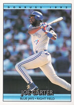 1992 Donruss Base Set #693 Joe Carter