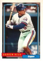 1992 Topps Traded #91T Darren Reed