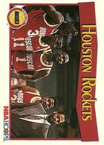 1991 NBA Hoops Base Set #283 Houston Team Card