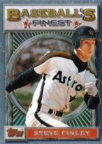 1993 Finest Base Set #9 Steve Finley