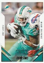 2015 Score Base Set #286 Dion Sims