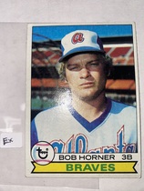 1979 Topps Base Set #586 Bob Horner