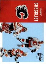 2000 Upper Deck Vintage #61 Flames Checklist