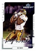 2000 Upper Deck MVP Silver Script #202 Dez White