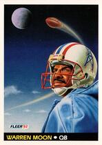 1992 Fleer Base Set #474 Warren Moon