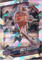 2025 Panini Prizm WNBA Ice Prizm #113 Jacy Sheldon