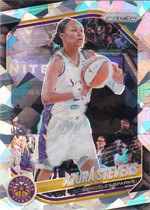 2025 Panini Prizm WNBA Ice Prizm #64 Azura Stevens