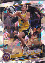 2025 Panini Prizm WNBA Ice Prizm #59 Kelsey Plum
