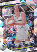 2025 Panini Prizm WNBA Ice Prizm #50 Maddy Siegrist