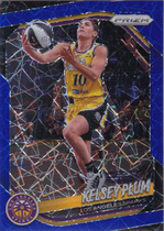 2025 Panini Prizm WNBA Blue Velocity Prizm #59 Kelsey Plum
