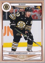 2024 Upper Deck O-Pee-Chee OPC Glossy Series 2 #OPC-36 Brad Marchand