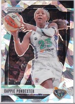 2024 Panini Prizm WNBA Ice Prizm #32 Cappie Pondexter