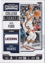 2024 Panini NIL UConn Contenders #13 Azzi Fudd