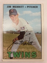 1967 Topps Base Set #523 Jim Merritt