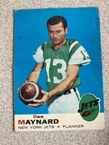 1969 Topps Base Set #60 Don Maynard