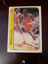 1986 Fleer Stickers #8 Michael Jordan