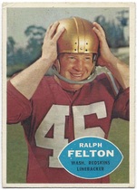 1960 Topps Base Set #129 Ralph Felton