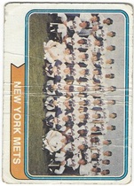 1974 Topps Base Set #56 Mets Team