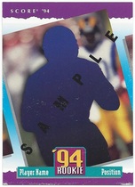 1994 Score Samples #0 Generic Rookie Card