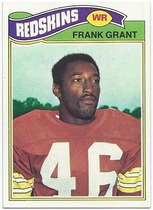 1977 Topps Base Set #289 Frank Grant