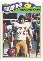 1977 Topps Base Set #369 Diron Talbert