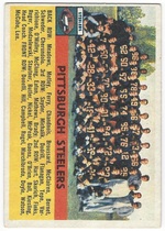 1956 Topps Base Set #63 Pittsburgh Steelers