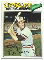 1977 Topps Base Set #216 Doug DeCinces