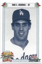 1990 Team Issue Dodgers Target #486 Mike A. Marshall