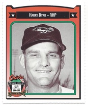 1991 Team Issue Baltimore Orioles Crown #67 Harry Byrd