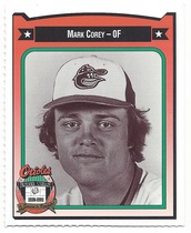 1991 Team Issue Baltimore Orioles Crown #85 Mark Corey