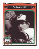 1991 Team Issue Baltimore Orioles Crown #186 Pete Hartzell