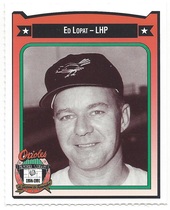 1991 Team Issue Baltimore Orioles Crown #266 Ed Lopat