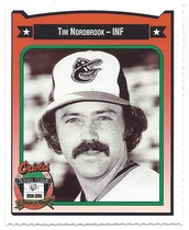 1991 Team Issue Baltimore Orioles Crown #334 Tim Nordbrook