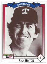 1993 Team Issue Texas Rangers Keebler #17 Rich Hinton
