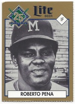 1994 Team Issue Milwaukee Brewers Miller Brewing #161 Roberto Pena