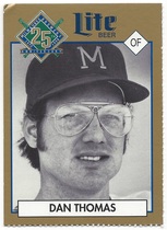 1994 Team Issue Milwaukee Brewers Miller Brewing #184 Dan Thomas