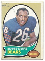 1970 Topps Base Set #134 Bennie McRae