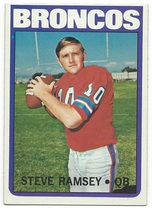 1972 Topps Base Set #74 Steve Ramsey